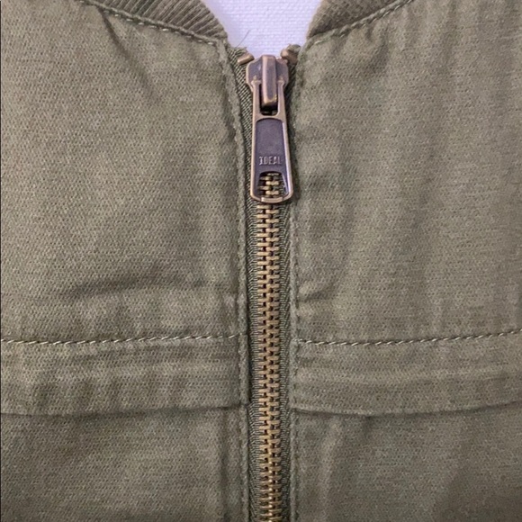 Old Navy bomber jacket lightweight olive size xl - Picture 3 of 8